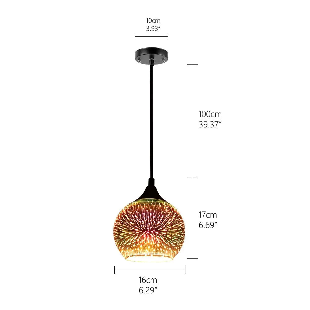 Modern 3D Colorful Pendant Lamp - D ChandeliersLife®