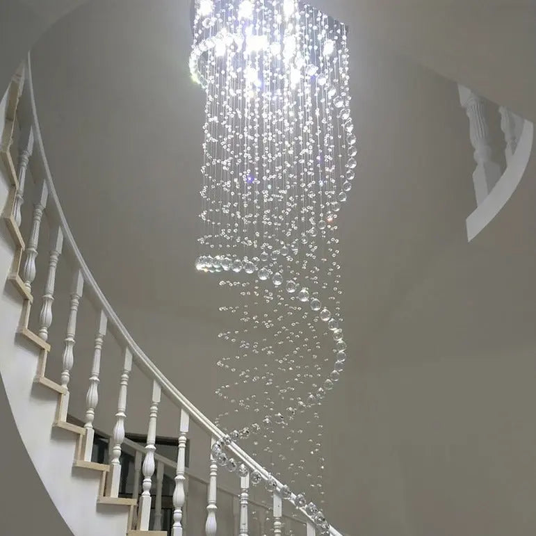 LED Spiral Crystal Chandelier ChandeliersLife®