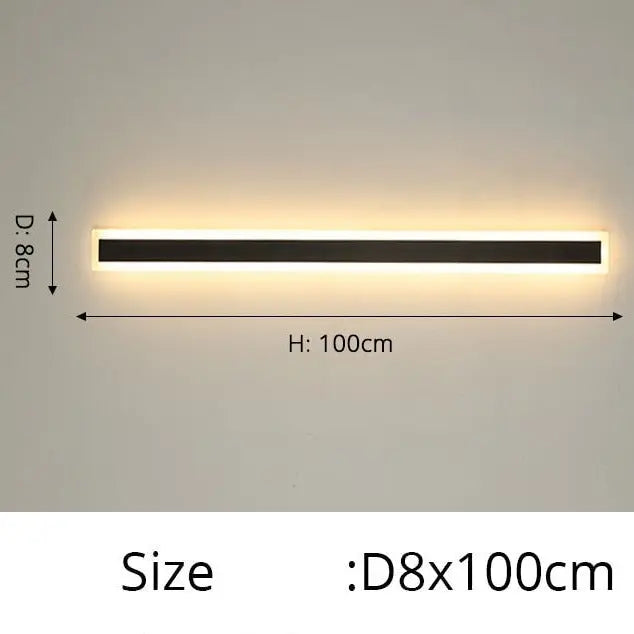 New Nordic Outdoor Modern LED Wall Lights Nordic