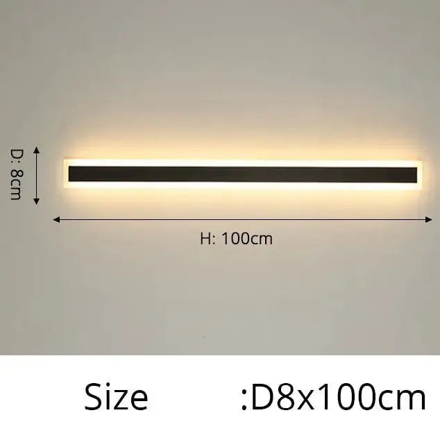 New Nordic Modern Outdoor Wall Lights Nordic