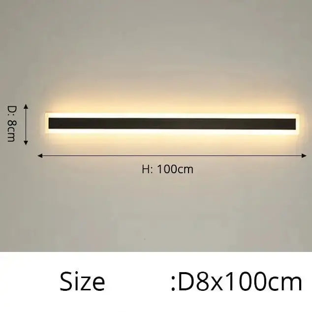 New Nordic Modern Outdoor Wall Lights Nordic