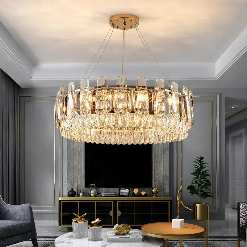 Large Crystal Chandelier Nordic