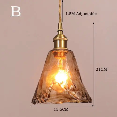 Modern Brass Glass Pendant Lights ChandeliersLife®