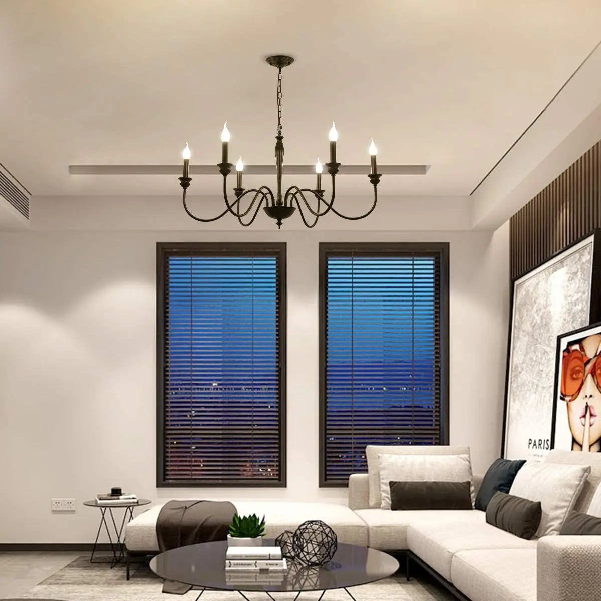 Classic Candle Chandelier ChandeliersLife®