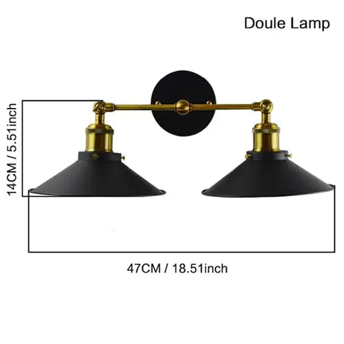 Wandlamp Vintage  Wall Lights PARKSON