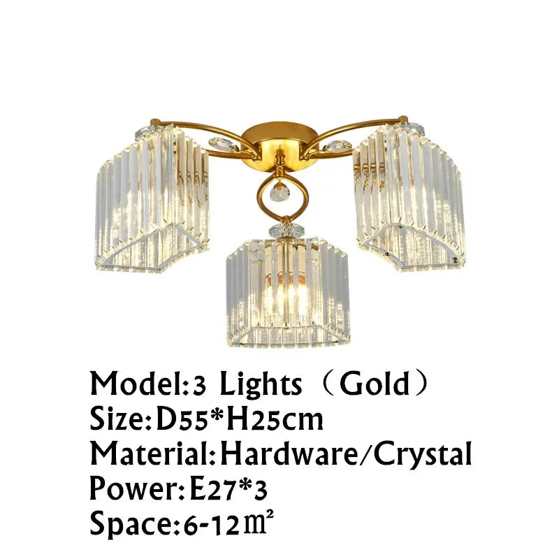 Modern Ceiling Circle Crystal Chandelier ChandeliersLife®