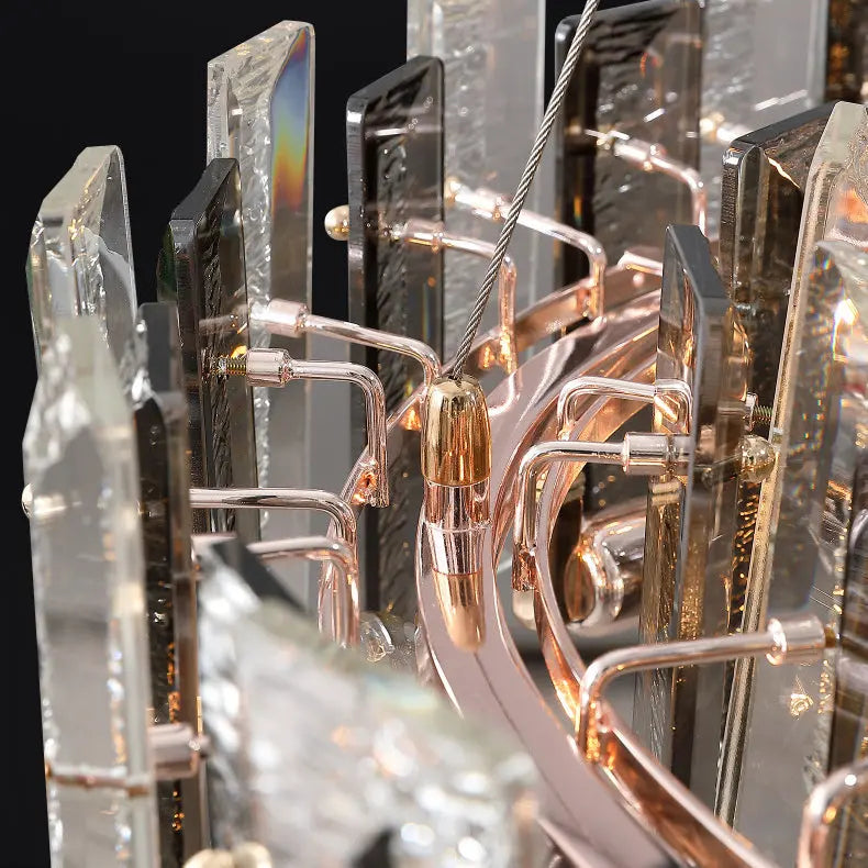 Dandelion Round Crystal Special Modern Chandelier ChandeliersLife®