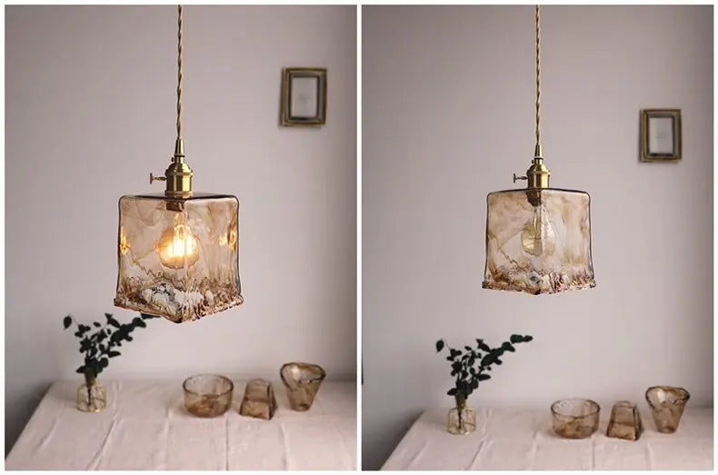 Modern Brass Glass Pendant Lights ChandeliersLife®