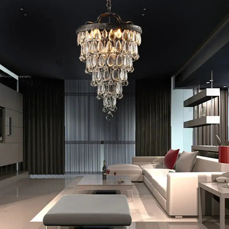 Retro Vintage Cooper Crystal Retro Chandelier ChandeliersLife®