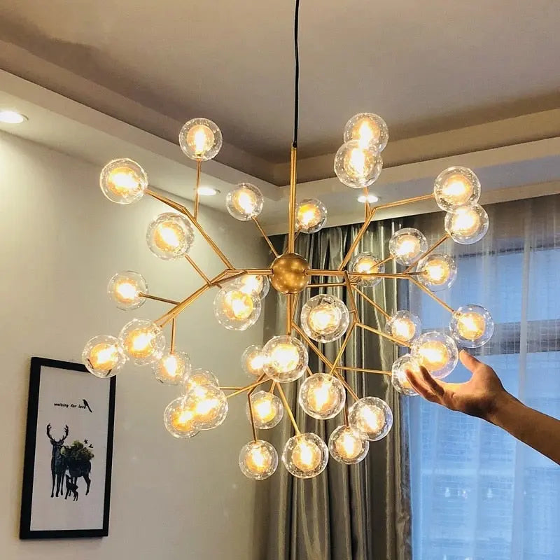 Modern LED Firefly Sputnik Chandelier ChandeliersLife®