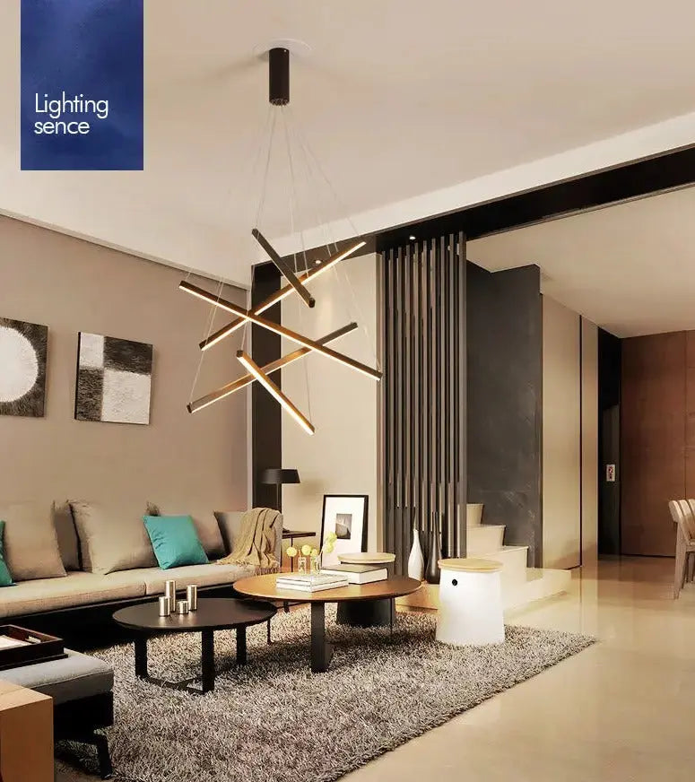 Black Stair Creative Personality Chandelier ChandeliersLife®