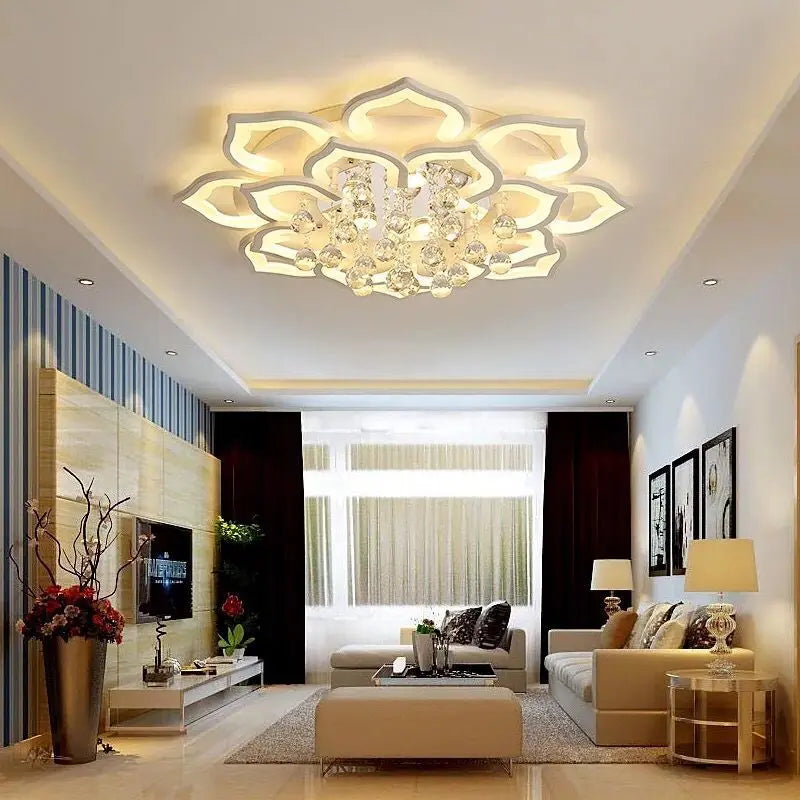 Modern Crystal Ceiling Chandelier ChandeliersLife®