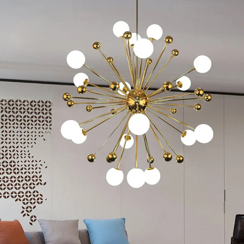 Modern Sputnik Glass Ball Chandelier ChandeliersLife®