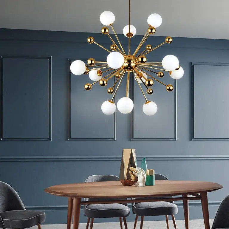 Modern Sputnik Glass Ball Chandelier ChandeliersLife®