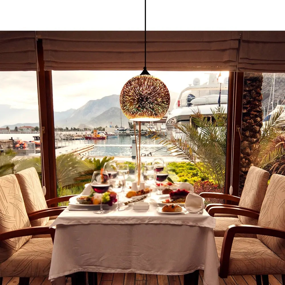 Modern 3D Colorful Pendant Lamp - Set ChandeliersLife®