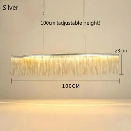 Modern LED Tassel Pendant Chandelier Nordic