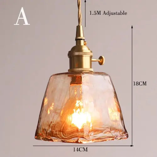 Modern Brass Glass Pendant Lights ChandeliersLife®