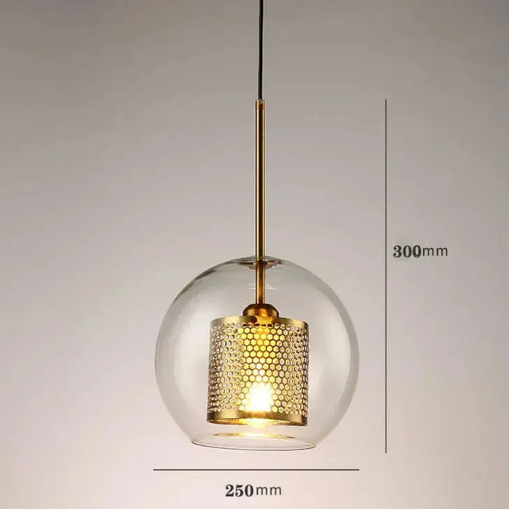 Golden Glass Pendant Chandelier ChandeliersLife®
