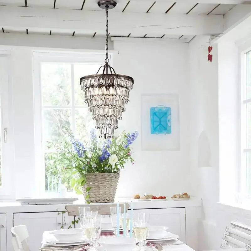 Retro Vintage Cooper Crystal Retro Chandelier ChandeliersLife®