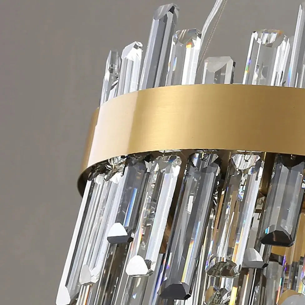 Crystal Round Designer Chandelier ChandeliersLife®