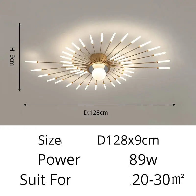 New 42 Lights Modern Sputnik Ceiling Chandelier ChandeliersLife®