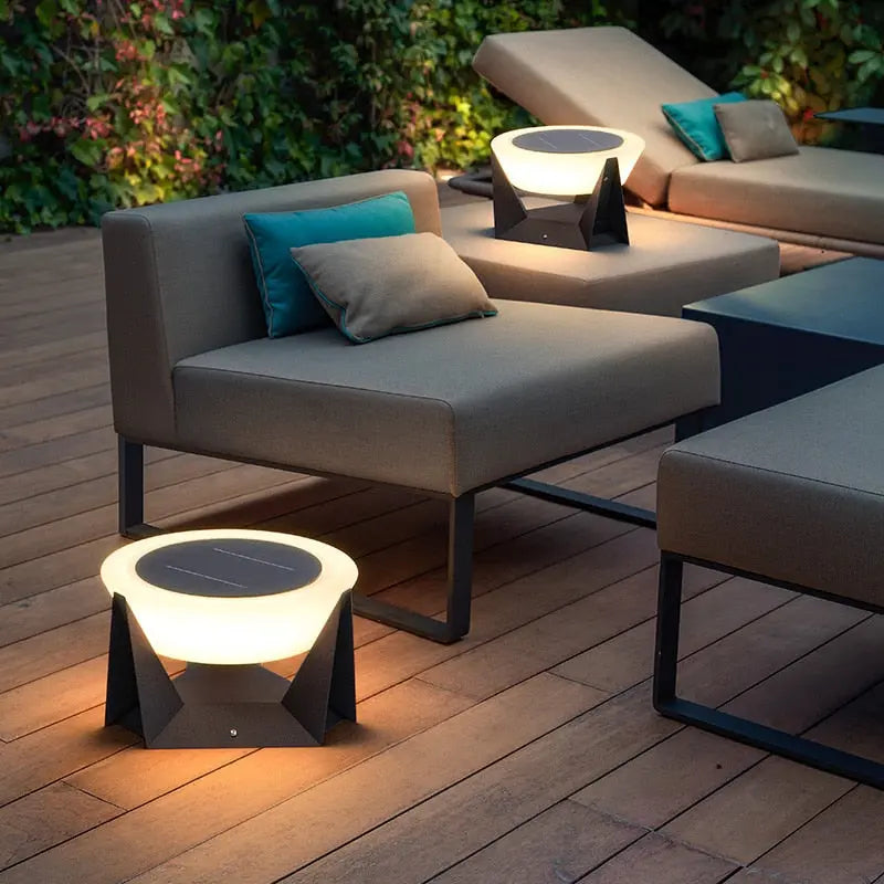 Solar LED Fence Gate Pillar Head Lamp Outdoor ChandeliersLife®