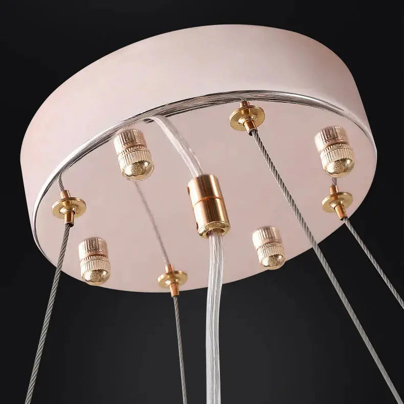 Dandelion Round Crystal Special Modern Chandelier ChandeliersLife®