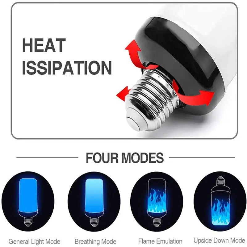 LED Flame Bulb Fire ChandeliersLife®