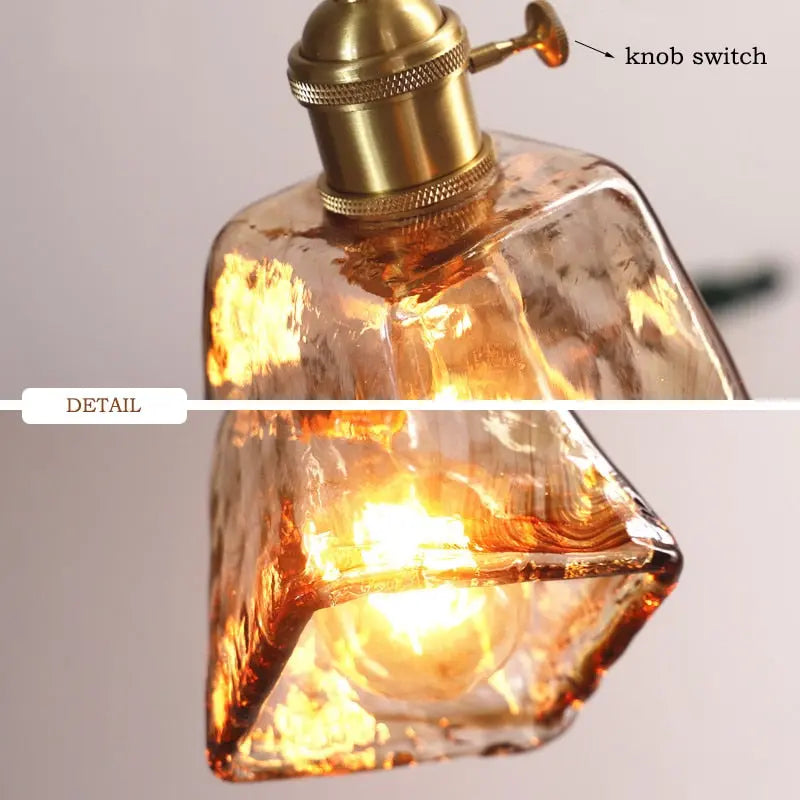 Modern Brass Glass Pendant Lights ChandeliersLife®