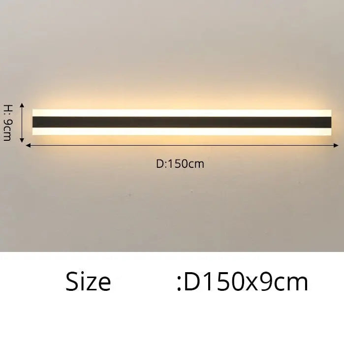 New Nordic Outdoor Modern LED Wall Lights Nordic