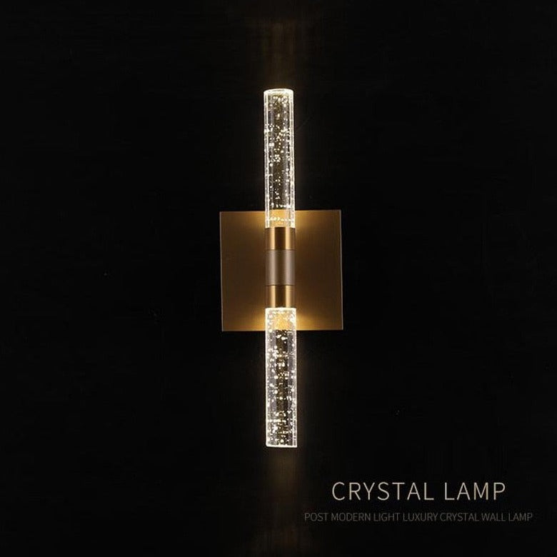 Modern Led Bubble Crystal Wall Lamp