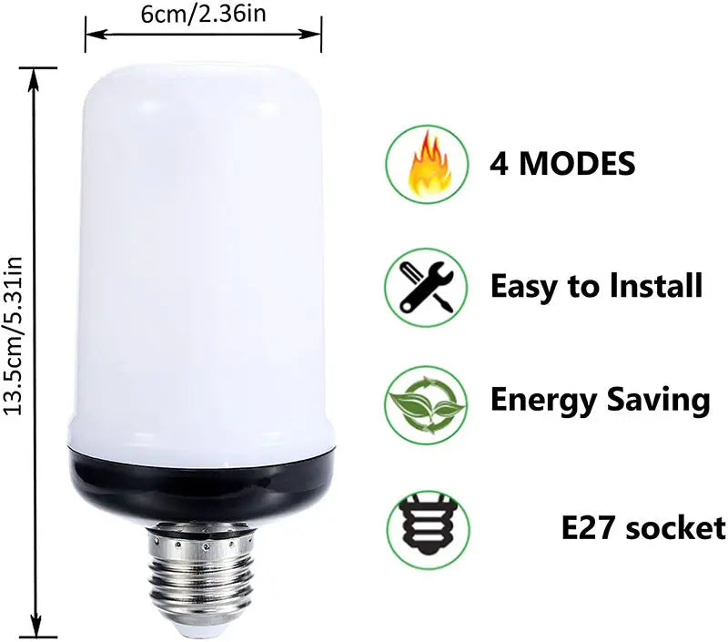 LED Flame Bulb Fire ChandeliersLife®