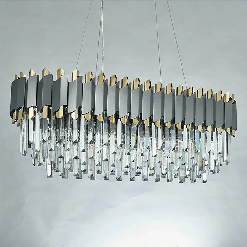 Modern Crystal Rectangular Chandelier ChandeliersLife®