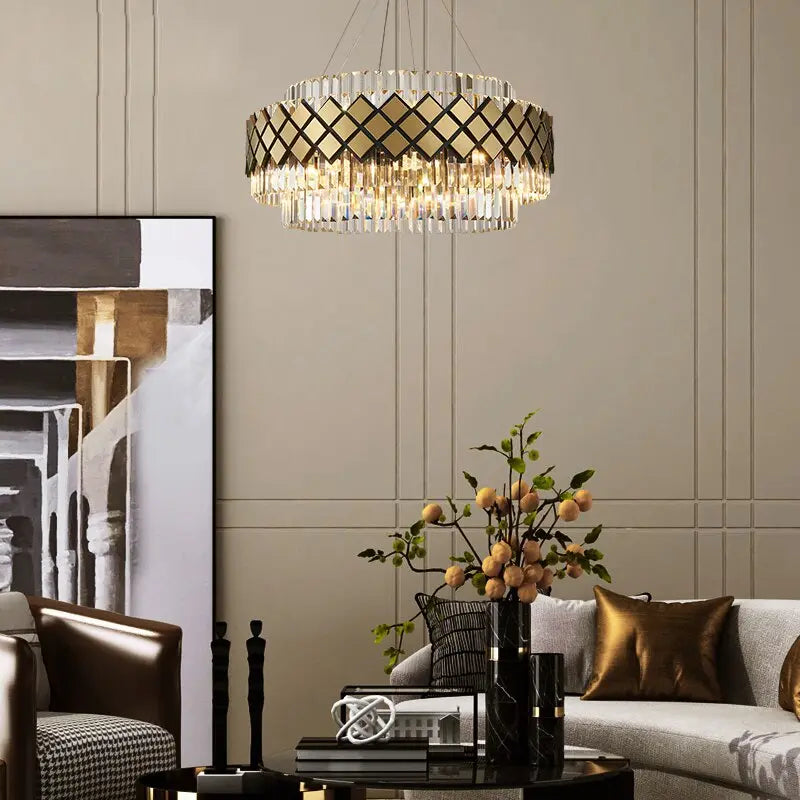 Modern Art Deco Crystal Chandelier ChandeliersLife®