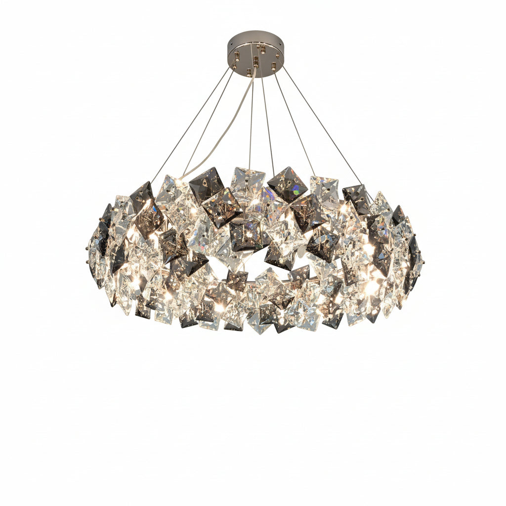 Dandelion Round Crystal Special Modern Chandelier ChandeliersLife®