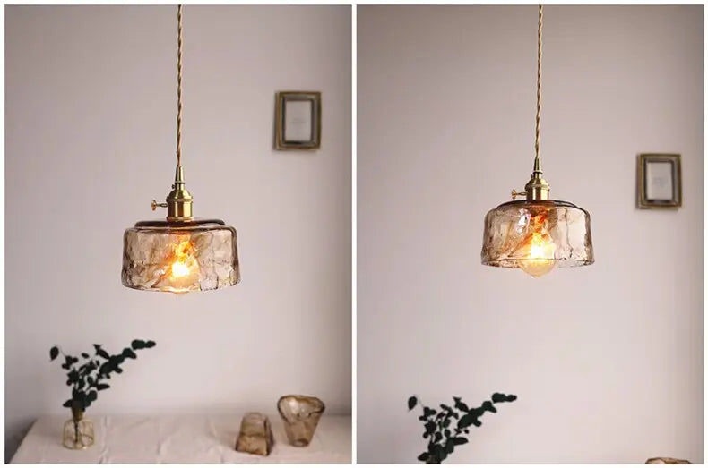Modern Brass Glass Pendant Lights ChandeliersLife®