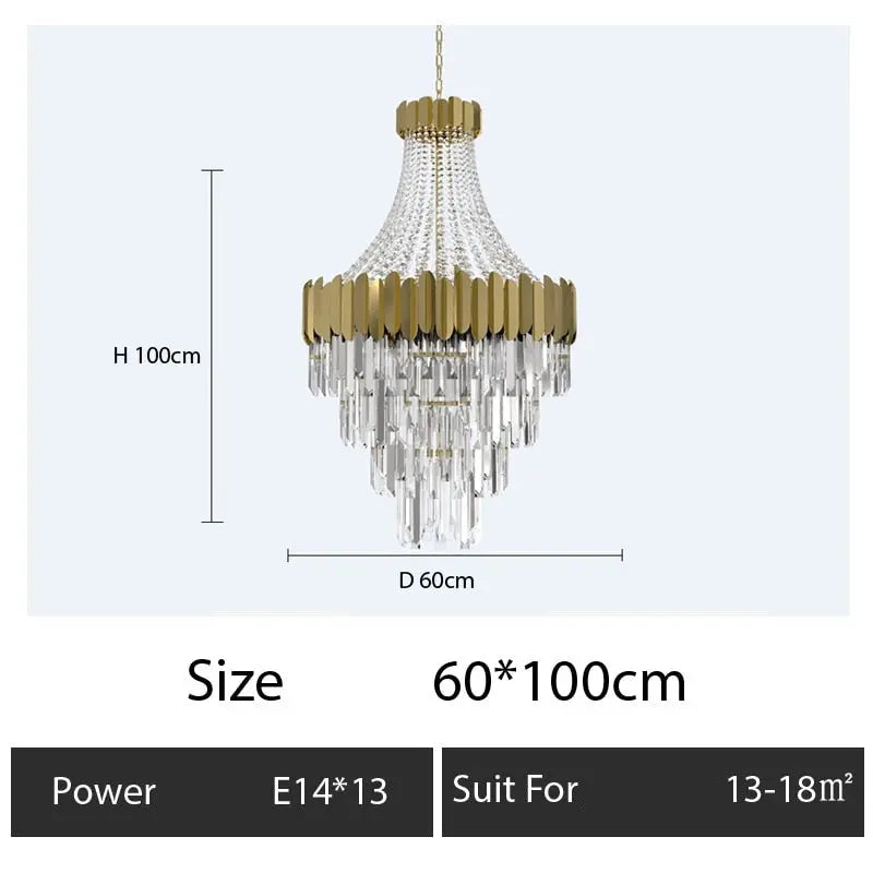 Luxury Prism Chandelier ChandeliersLife®