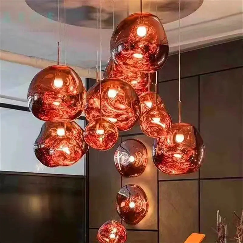 Nordic Lava Pendant Lights - Silver ChandeliersLife®