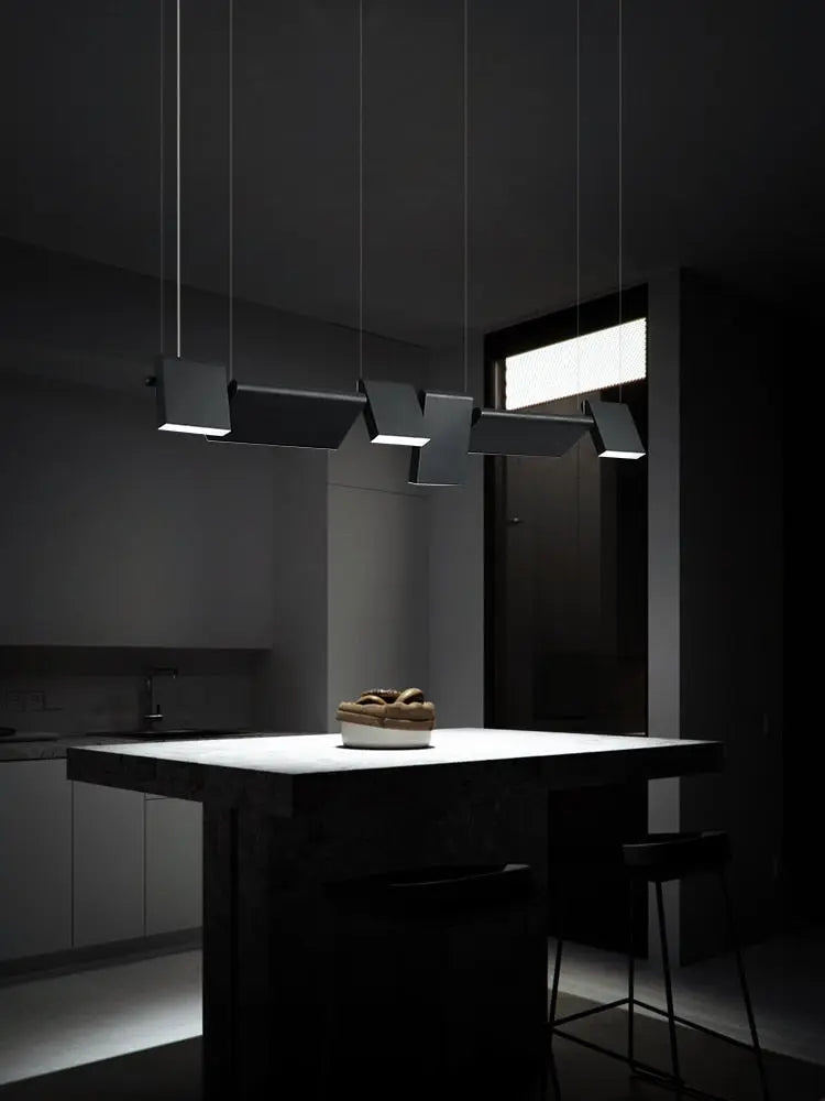 Postmodern Designer Industrial Pendant Lights Iron Art Acrylic Suspension Luminaire ChandeliersLife®