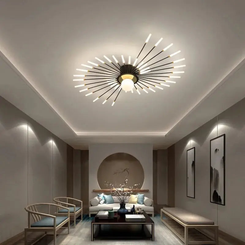 New 42 Lights Modern Sputnik Ceiling Chandelier ChandeliersLife®