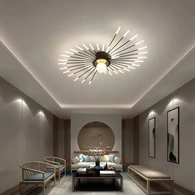 New 42 Lights Modern Ceiling Sputnik Chandelier ChandeliersLife®