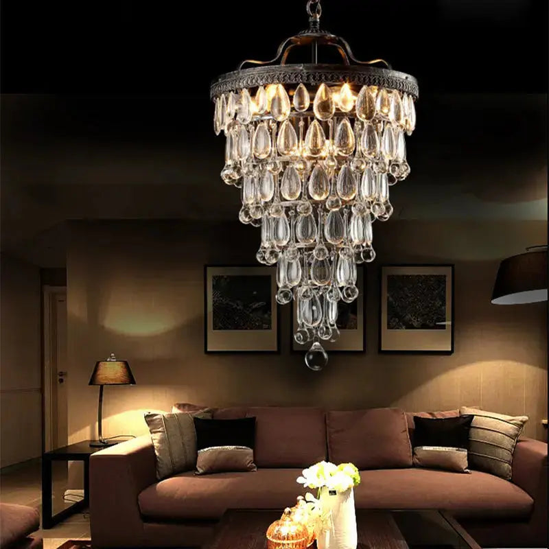 Retro Vintage Cooper Crystal Retro Chandelier ChandeliersLife®