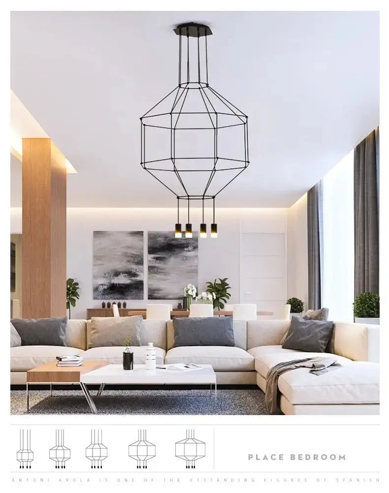 Postmodern Long Chandelier ChandeliersLife®
