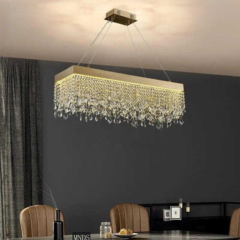 Luxury Crystal Hanging Light Round Chandelier ChandeliersLife®