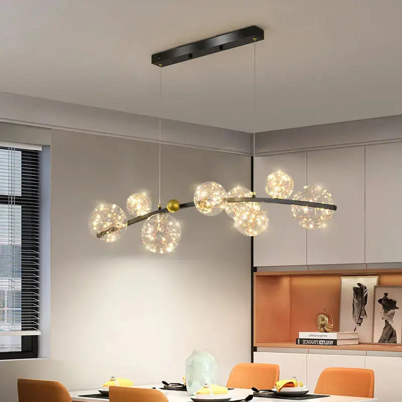 Nordic Glass Ball Led Modern Pendant Chandelier ChandeliersLife®