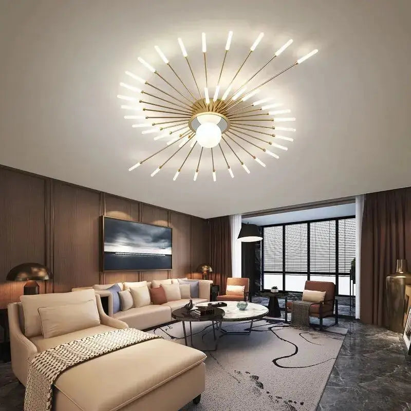 New 42 Lights Modern Ceiling Sputnik Chandelier - ChandeliersLife®