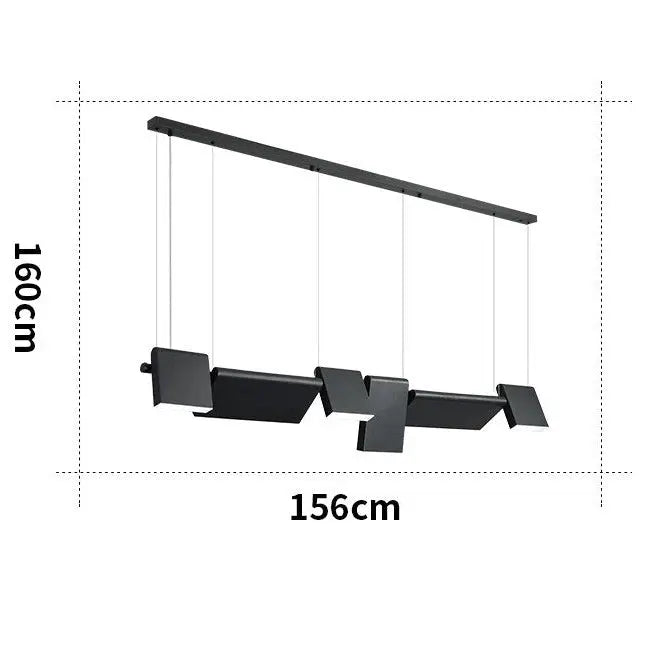 Postmodern Designer Industrial Pendant Lights Iron Art Acrylic Suspension Luminaire ChandeliersLife®