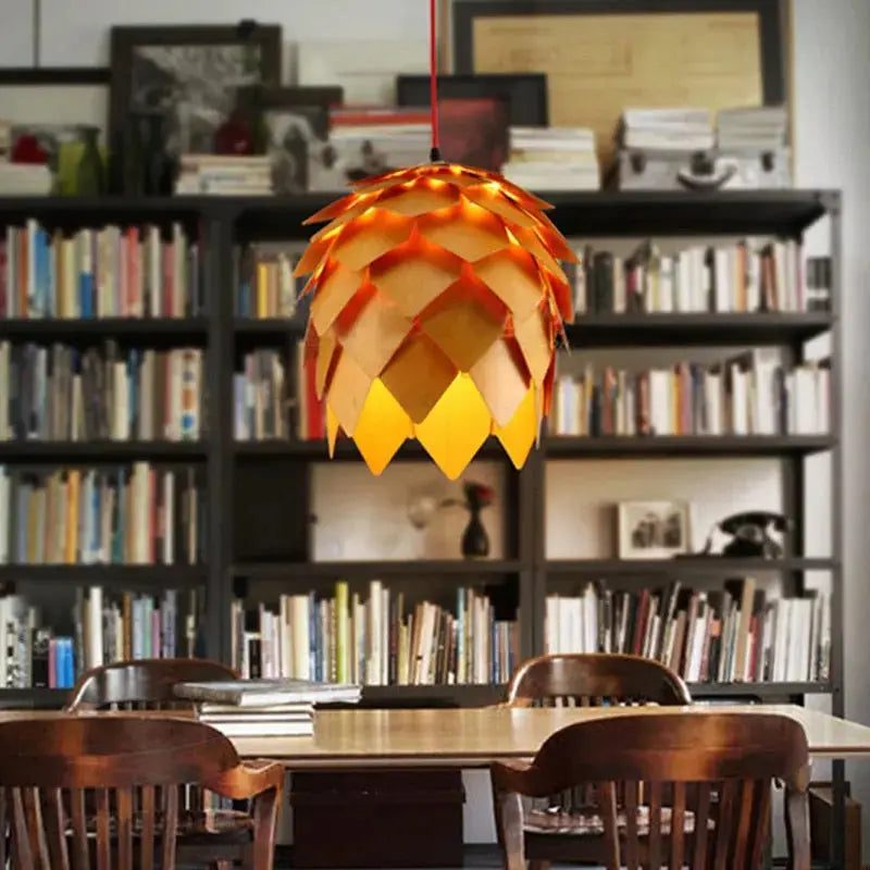 Modern DIY Wooden Pendant Lamp — product view