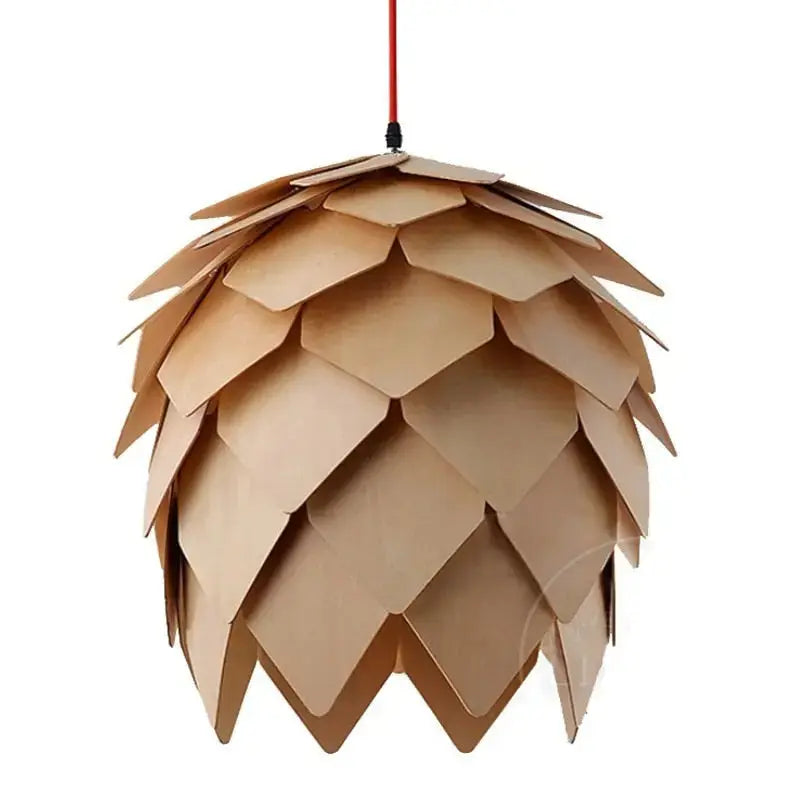 Modern DIY Wooden Pendant Lamp — alternate product view 1