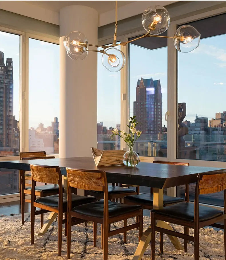 Modern Glass Designer Hanging Chandelier Nordic